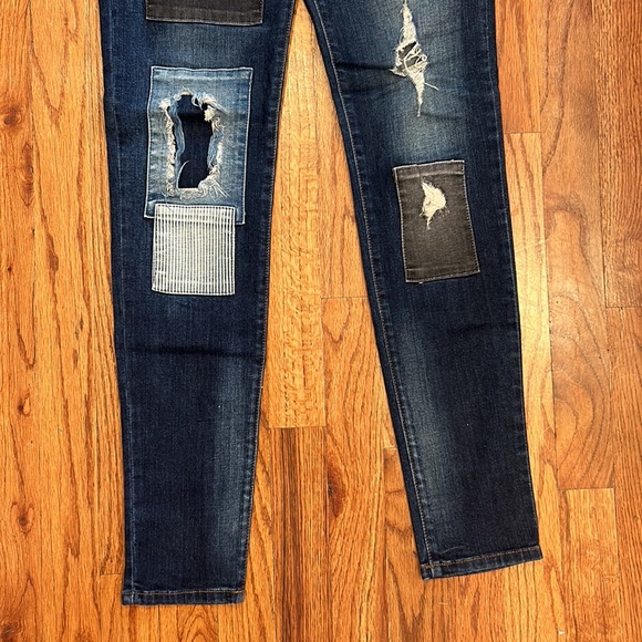 Flying Monkey patched jeans in perfect condition - Picture 7 of 13